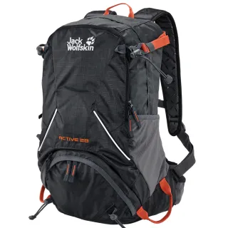 【Jack wolfskin 飛狼】Active 健行背包 登山背包 28L(曜石黑)