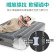 【INTEX】203x152雙人加大充氣床 內置電動幫浦充氣床(送2A插頭 露營睡墊 露營床 氣墊床 平行輸入)