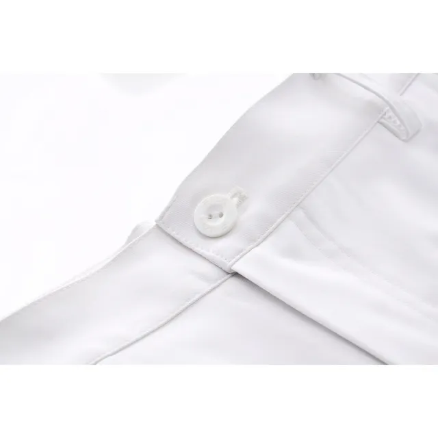 【FILA官方直營】#榮耀巴黎 男平織短褲-白色(1SHY-1505-WT)