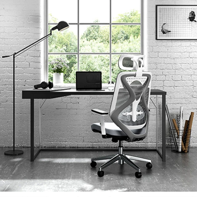 【Hyman PluS+】工學智慧雙腰托雙曲線設計人體工學椅電腦椅辦公椅(耐重鋁合金椅腳 書桌椅  主管椅 簽)