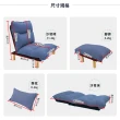 【台客嚴選】簡約風杜克多功能單人沙發床+腳凳椅(單人沙發/沙發/組裝免工具/沙發床椅)