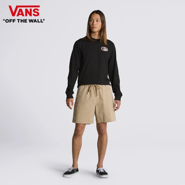 VANS 官方旗艦 Range Relaxed Elastic 男款卡其色短褲