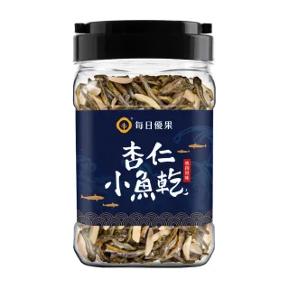 【每日優果】罐裝杏仁小魚乾220G(杏仁小魚)