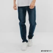 【Hang Ten】男女裝- 寬鬆鬆緊腰頭丹寧直筒牛仔褲(多款選)