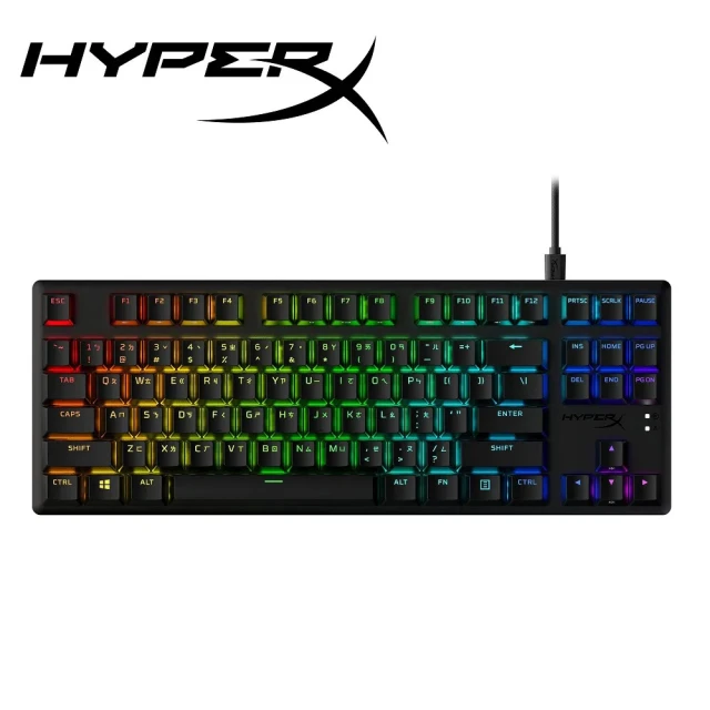 【HyperX】ALLOY ORIGINS CORE PBT 中文 輕快紅軸(639N7AA)