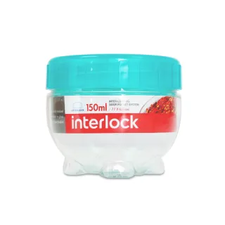 【LocknLock樂扣樂扣】INTERLOCK魔法堆疊轉轉罐150ML/O75(綠)