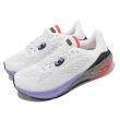 【UNDER ARMOUR】慢跑鞋 HOVR Machina 3 女鞋 白 紫 透氣 緩震 支撐 運動鞋 UA(3024907106)