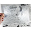 【I.L.K.】1.8x/207x145mm 日本製菲涅爾超輕薄攜帶型放大鏡 A5尺寸 022(2入組)