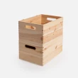 【特力屋】可堆疊松木箱-小 27X19X13.9公分