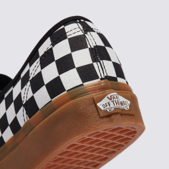 【VANS 官方旗艦】Authentic 男女款黑白棋盤格滑板鞋/休閒鞋/帆布