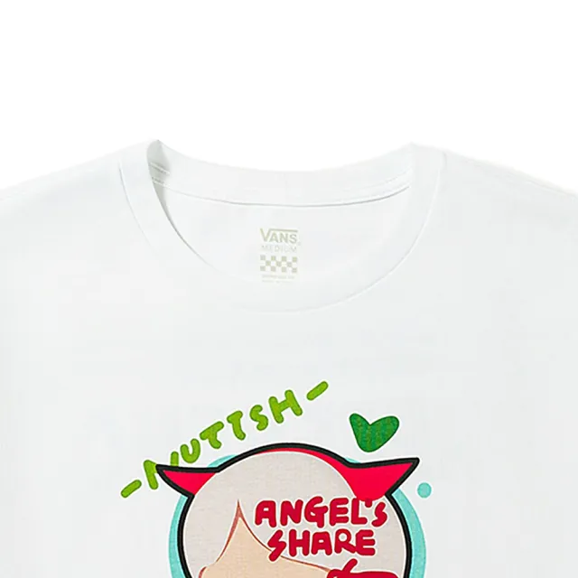 【VANS 官方旗艦】OTW Art Collection NUTTSH Angel 女款白色短袖T恤
