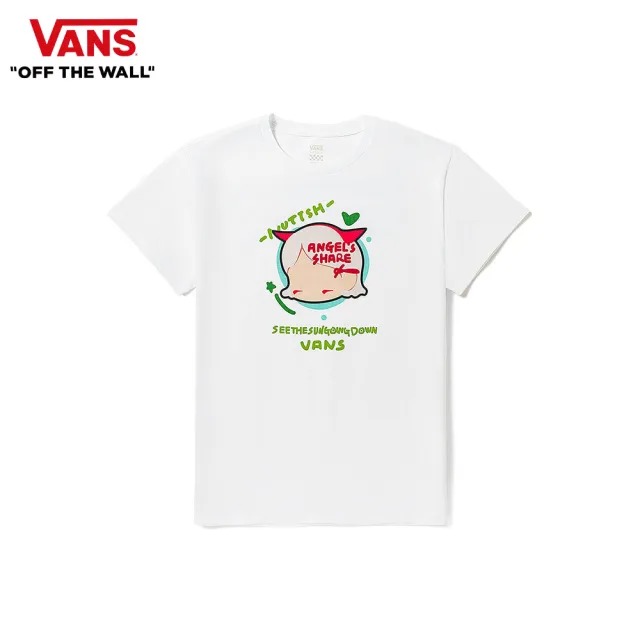 【VANS 官方旗艦】OTW Art Collection NUTTSH Angel 女款白色短袖T恤