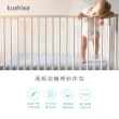 【kushies】優質平紋棉紗嬰兒床床包 60x120cm(全年適用 - 優雅素色任選)