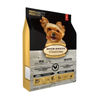 【Oven-Baked 烘焙客】高齡犬＆減重犬-野放雞配方 2.2lb/1kg*2包組(狗糧、狗飼料、犬糧)