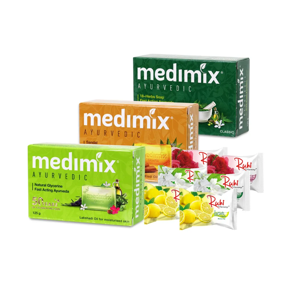 【印度Medimix】皇室藥草浴美肌皂125gX42入(平行輸入)