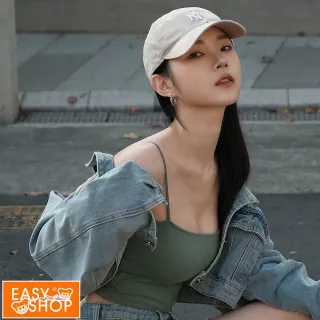 【EASY SHOP】Banana Pie-BRA TOP平口短版爆乳涼感背心(綠野仙蹤)