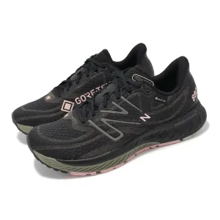 【NEW BALANCE】慢跑鞋 Fresh Foam X 880 V13 GTX D 女鞋 寬楦 黑 綠 防水 運動鞋(W880GP13-D)