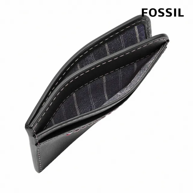 【FOSSIL 官方旗艦館】Tremont 真皮卡夾-黑色 ML4570001 雙11/1111