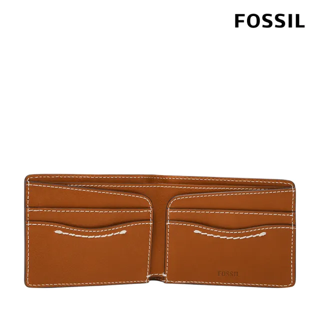 【FOSSIL 官方旗艦館】Tremont 真皮皮夾-干邑色 ML4571222 雙11/1111