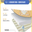 【DaoDi】可水洗冰絲乳膠涼蓆含枕套組(尺寸單人/ 雙人 /雙人加大 均一價)