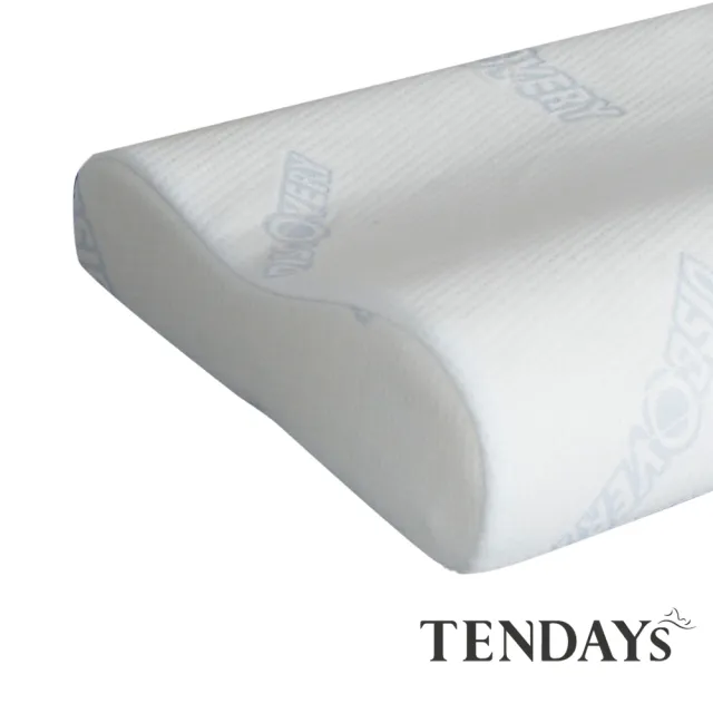 【TENDAYS】DISCOVERY柔眠枕(晨曦白 8cm高 記憶枕)