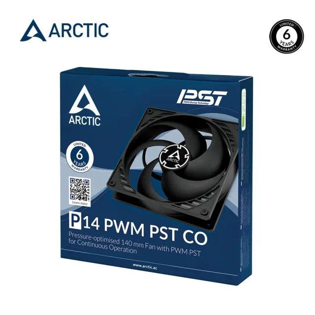 【ARCTIC】P14 PWM PST CO 日系軸承長效系統風扇(14公分)