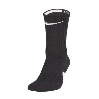 【NIKE 耐吉】襪子 Elite 男女款 黑 菁英襪 籃球襪 長襪 中筒襪 單雙入(SX7622-013)