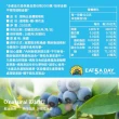 【Onatural 歐納丘】歐納丘晶鑽藍莓乾210g