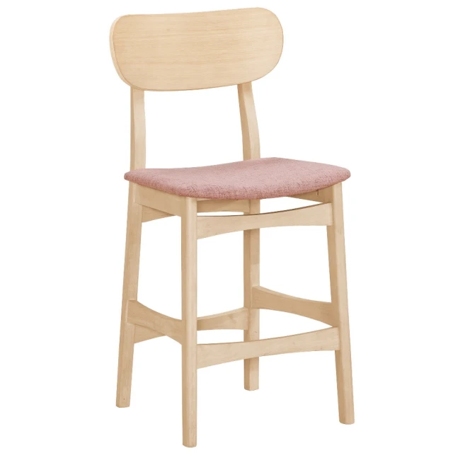 ASSARI 尼奧爾皮面吧台椅(寬45x深50x高102cm