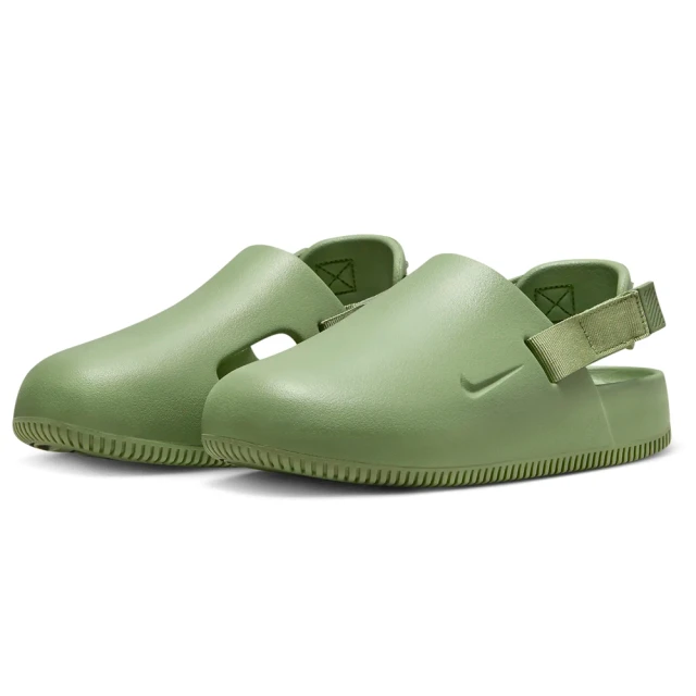 NIKE 耐吉NIKE 耐吉 NIKE W Calm Mule Hemp 女款 卡其 穆勒鞋 麵包涼鞋 酪梨綠 FB2185-300