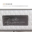【Lady Americana】萊儷絲凱洛琳 獨立筒床墊-特大7尺(送緹花對枕)