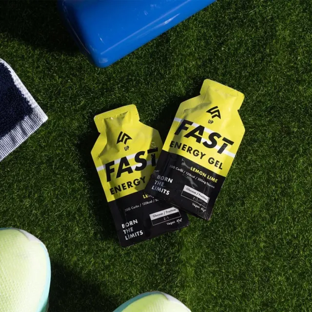 【UP Sports】UP FAST 能量果膠-檸檬萊姆風味 45g*10包
