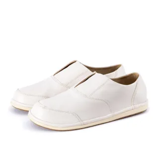 【HamacaSole】Moon 女鞋 休閒鞋 皮革休閒鞋 白色(HS2F0061-W1)