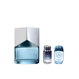 【Mercedes-Benz 賓士】三芒星．天空淡香精60ml(贈隨機小香x2入.專櫃公司貨)