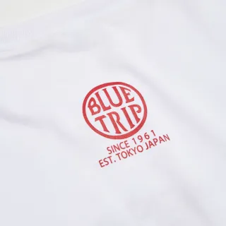 【EDWIN】女裝 TBT滑板熊短袖T恤(白色)