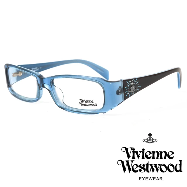 Vivienne Westwood 潮流透明方框光學眼鏡(透藍 VW19904)