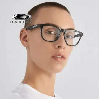 【Oakley】奧克利 Frogskins RX A 亞洲版 運動休閒光學眼鏡 舒適輕量設計 OX8137A 03 霧黑 公司貨