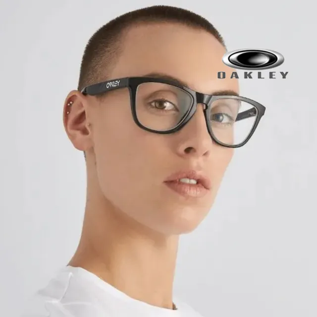 【Oakley】奧克利 Frogskins RX A 亞洲版 運動休閒光學眼鏡 舒適輕量設計 OX8137A 03 霧黑 公司貨