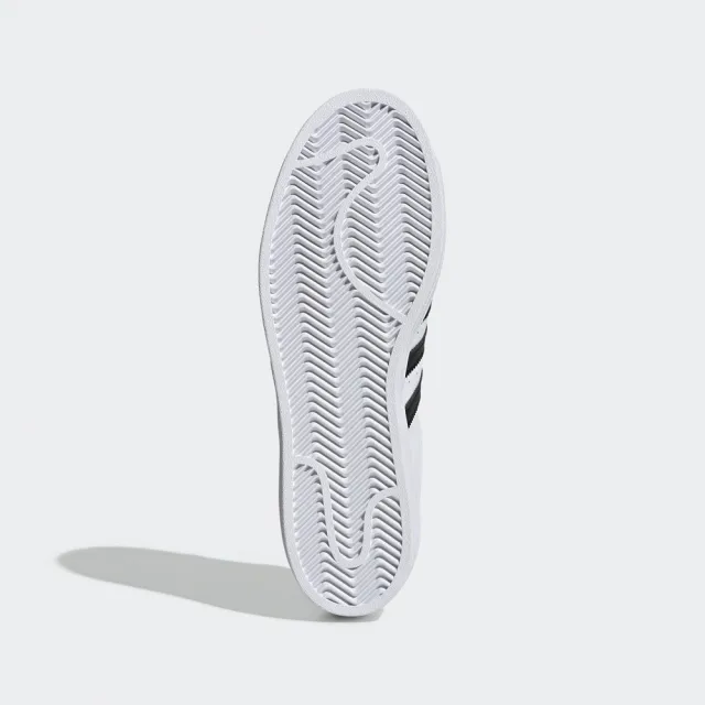 【adidas 愛迪達】Superstar 休閒鞋 男鞋 女鞋 情侶鞋 白 黑 皮革 金標 小白鞋 貝殼鞋(EG4958)
