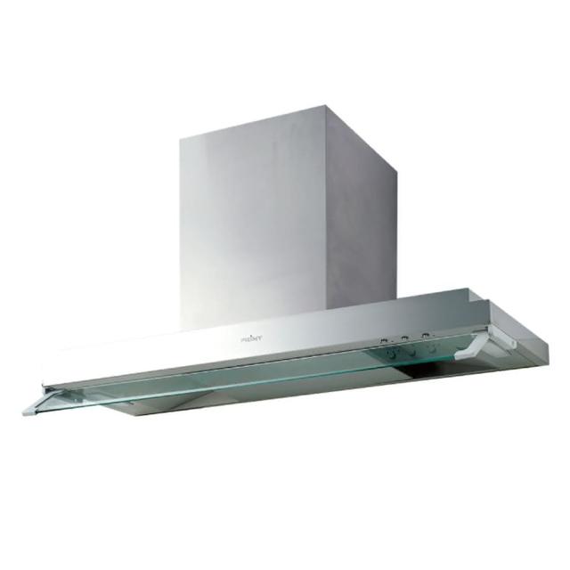 PRIMY PR-970HK 倒T式不鏽鋼排油煙機，臺灣原裝製造，尺寸W895 x H353 x D370mm，電子式按鍵開關，3段風速調整（強12.7、中9.8、弱5.2 m³/min），噪音48-69dB，適用110V/60Hz，BSMI R31948認證，3年以上保固，標準不含安裝，提供高效廚房通風解決方案。