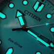 【CITIZEN 星辰】AW1760-14X 日本機芯 光動能 日期顯示 石英 水鬼 腕錶 男士