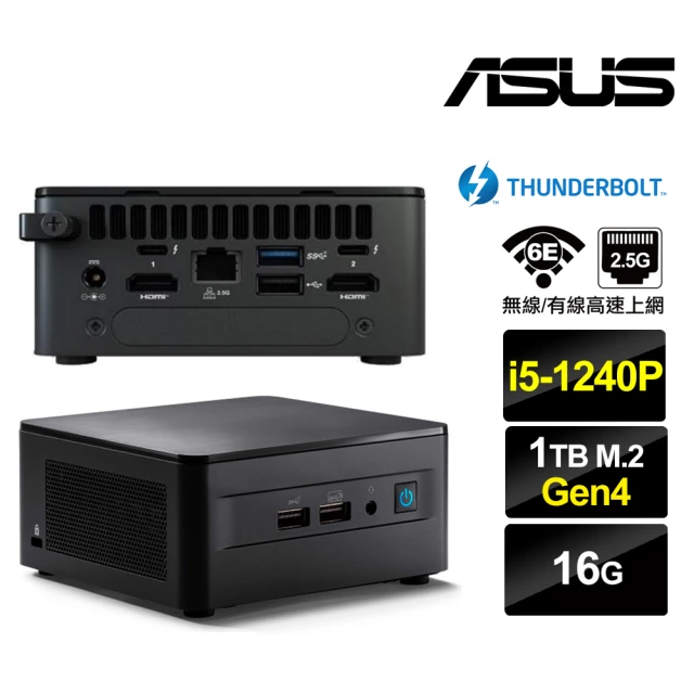 ASUS 華碩 NUC i5十二核{朧月刺客IIA} 迷你電