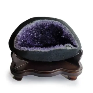 【開運方程式】紫晶洞l特紫開口笑紫水晶洞AGU634(3.2kg烏拉圭錢袋子)