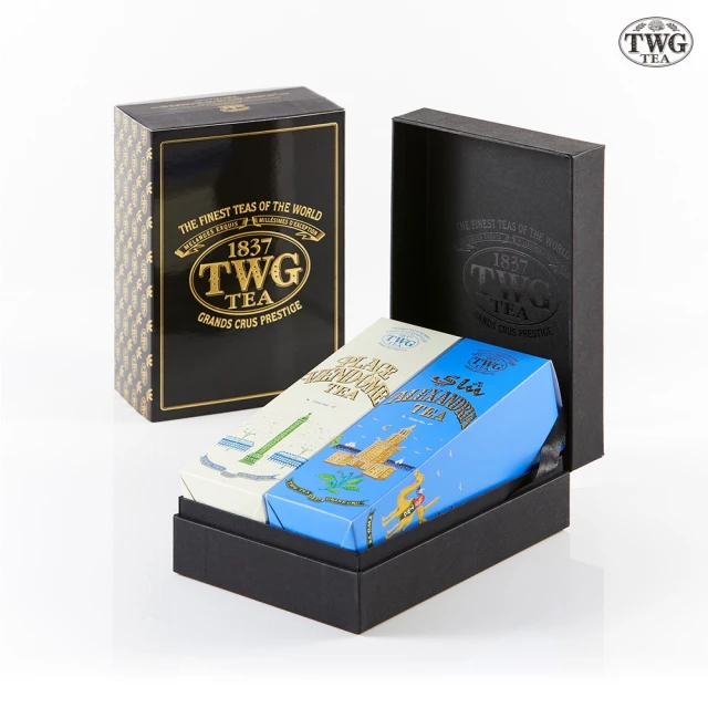 TWG Tea 櫻之頌！茗茶禮物組(100g/罐+茶糖棒+純