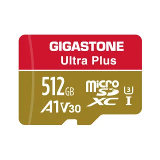 【GIGASTONE 立達】microSDXC UHS-Ⅰ U3 A1V30 512GB相機攝影記憶卡(支援行車紀錄器/監視器)