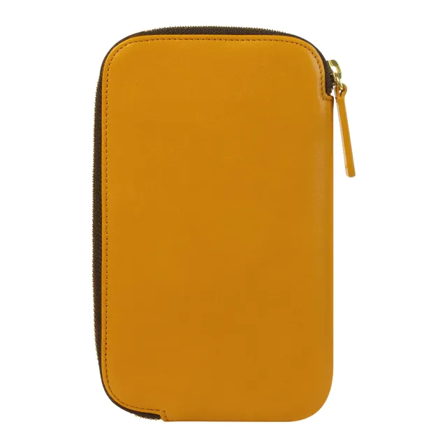 【Alto】皮革手機收納包 / 護照包 - 焦糖棕(手機保護套 手拿包)