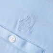 【ROBERTA 諾貝達】男裝 短袖休閒POLO衫-藍(吸濕快乾)