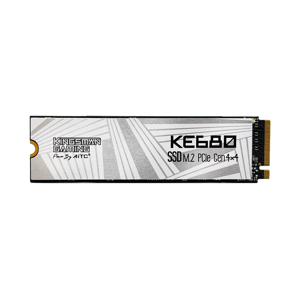 【AITC 艾格】KINGSMAN KE680_1TB NVMe M.2 2280 PCIe Gen 4x4 SSD 固態硬碟(讀：7400M/寫：6600M)