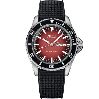 【MIDO 美度】官方授權經銷商 Ocean Star Tribute海洋之星復刻機械錶-40.5mm(M0268301742100)