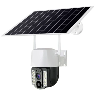 監控王 V380 Pro 1080P 可插4G SIM卡太陽能板供電旋轉網路攝影機